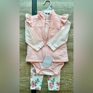Kyle & Denna Baby Girl 3 Piece Outfit - Size 12 months
